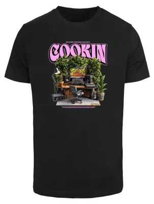 Image de Mister Tee - T-shirt « Cookin » pour homme TN1773 (S) (noir)