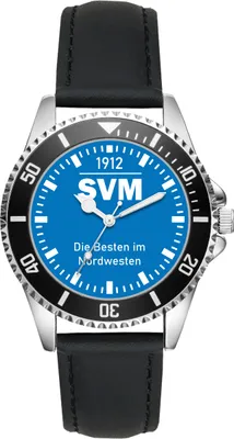 Produktbild von KIESENBERG Herrenuhr Armbanduhr Meppen Geschenk Fan Artikel Zubehör Fanartikel Analog Quartz Uhr L-21219