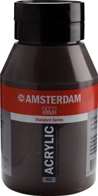 Obrázok produktu pre Fľaša akrylovej farby Amsterdam Standard Series 1000 ml Vandyck hnedá 403