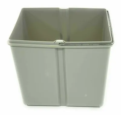 Obrázek produktu pro Náhradní koš Naber, hliníkově šedý (15 litrů). - Odpadkový koš
