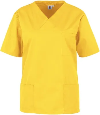 Produktbild von beb Basic Kasack Uni Kurzarm Gelb M