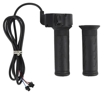 Immagine prodotto di Acceleratore elettrico con interruttore avanti-indietro, antiscivolo, impermeabile, manubrio Cycle Twist, cavo da 1,6 m, connettore SM