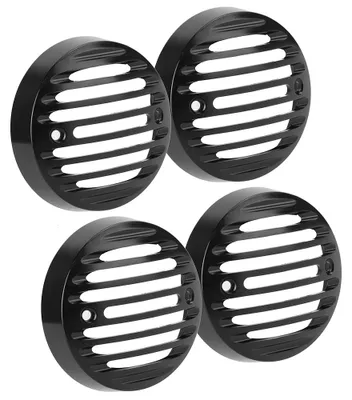 Image de Lot de 4 protections de clignotants rétro en CNC, compatibles avec la Royal Enfield Classic 500