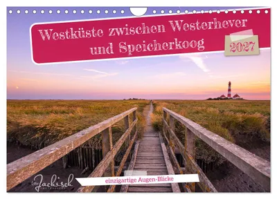 Produktbild von Westküste zwischen Westerhever und Speicherkoog (Wandkalender 2027 DIN A4 quer), CALVENDO Monatskalender