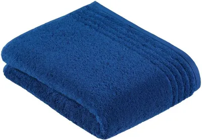 Produktbild von Vossen Duschtuch Vienna Style Supersoft Farbe deep blue blau Größe 67x140cm