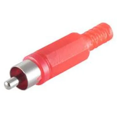 Produktbild von Cinchstecker, rot