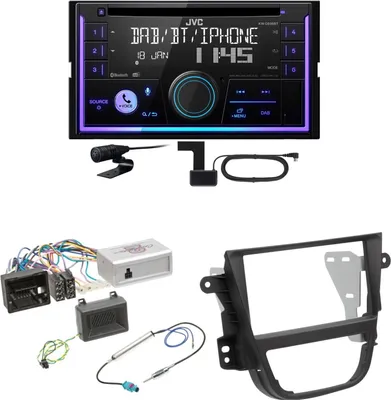 Produktbild von JVC KW-DB95BT Bluetooth Digitalradio USB CD Einbauset für Opel Mokka A