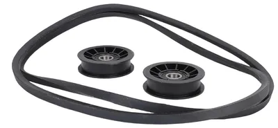 Image de Kit de poulie folle plate avec courroie d'entraînement 756-05024 756-05032 Pièce de rechange pour Cub Cadet XT1-GT 50, XT1-GT54, FAB XT1-LT42 et XT1-LT46