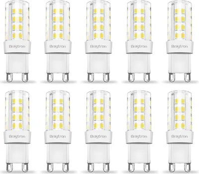 Obrázok produktu pre 10x úsporná sada G9 5 W LED žiarovka 420lm 230V pätica 360° svetlo teplá biela