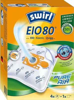 Image de SWIRL Micropor Plus Vert Sacs d'aspirateur Eio 80/4 6762583