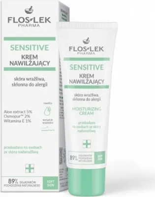 Image de Floslek Pharma Sensitive Regenerative Cream pour les peaux sensibles sujettes aux allergies, 50 ml