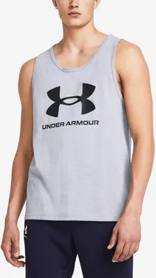 Produktbild von Under Armour Ua Sportstyle Logo Tank-Gry 1382883-035__SM
