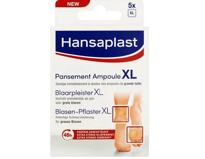 Produktbild von Hansaplast Blasenpflaster XL (5 Stück)