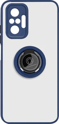 Produktbild von Avizar, Hybrid Handyhülle mit Ring-Halterung für Xiaomi Redmi Note 10 Pro, Blau