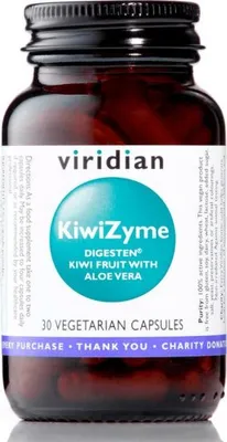 Zdjęcie produktu dla KiwiZyme 30 kapsułek (enzymy trawienne i błonnik)