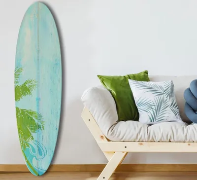 Image de Wallity, SRF3835, tableau décoratif en MDF, 100 % MDF, multicolore, 33 x 120 cm