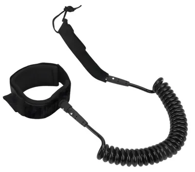 Produktbild von RealG RC-K-1025 Sicherheitsleine für Stand-Up-Paddleboards, 330 cm, schwarz