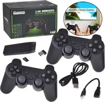 Obrázok produktu pre Elektronická herná konzola HDMI RETRO + 2 joysticky Jokomisiada