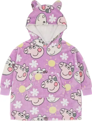 Obrázek produktu pro Prasátko Peppa - Dívčí deka s kapucí NS7584 (jedna velikost) (růžová)
