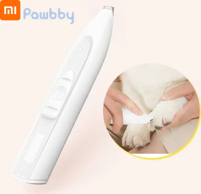 Produktbild von Xiaomi Pawbby Haustiere Haarschneider Hund Katze Rasierer Haustier Pflege Werkzeug Elektrische Schere Cutter Hund Haarschnitt Pfote Rasierer Clipper
