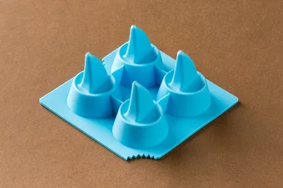 Produktbild von Master Silikon-Eisform - Flosse