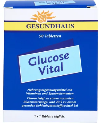 Obrázek produktu pro GESUNDHAUS Glucose Vital Tablets, 90 tablet