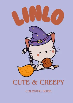 Produktbild von Cute & Creepy Coloring Book