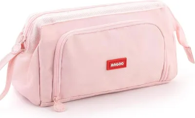 Obrázek produktu pro Penál EASTHILL s velkou kapacitou v růžové barvě