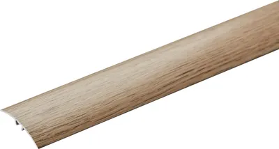 Zdjęcie produktu dla Listwa progowa aluminiowa 37mm 5w1 Cezar Dąb Jasny Mat 0,93m