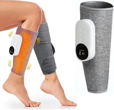 Productafbeelding van Draadloze massageapparaat voor voet- en rugmassage met luchtcompressie en instelbare intensiteit, voor ontspanning en pijnverlichting