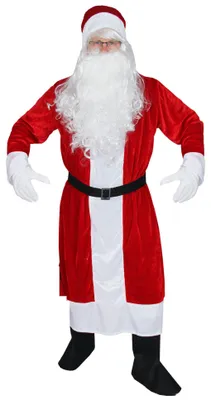 Produktbild von Premium Weihnachtsmann Mantel, 6-teilig, Größe:XXXL/XXXXL