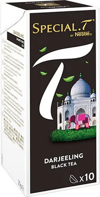 Produktbild von Schwarzer Tee Darjeeling 10 Kapseln
