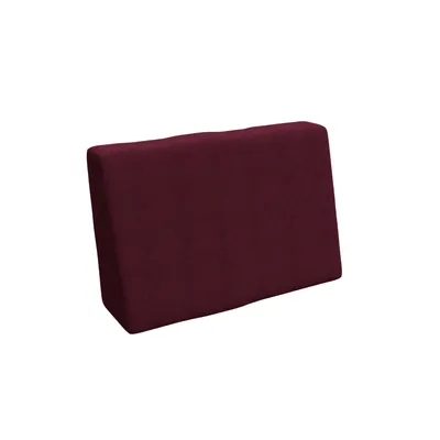 Image de POKAR Coussin pour palette Coussins de palette avec housse amovible Canapé de palette, Taille:Coussin latéral 60 x 40, Couleur:Violet