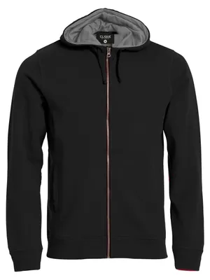 Immagine prodotto di Felpa con cappuccio Clique Classic con zip integrale
