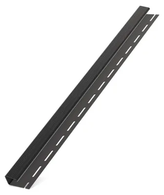 Produktbild von BRYZA "J" Kunststoffprofil, Länge 3M, Schwarz RAL 9005