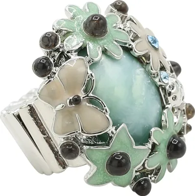 Produktbild von Ring Frühlingsgefühl in sommerlichem Blüten-Design von collezione alessandro