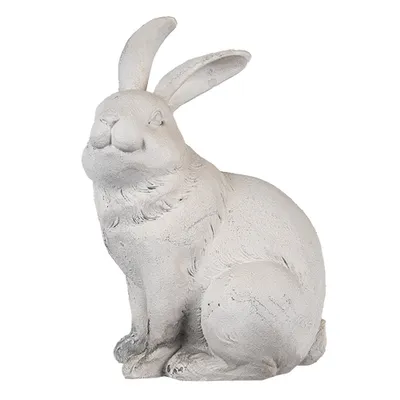 Immagine prodotto di Clayre & Eef Figurina Coniglio 21 cm Beige Poliresina