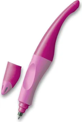 Zdjęcie produktu dla STABILO EASYoriginal, Długopis z wkładem, Różowy, Niebieski, 0,5 mm, Średni, Praworęczny