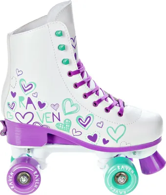 Produktbild von Raven Rollschuhe Trista Violet/Mint 31-34 verstellbar