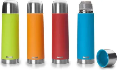 Produktbild von Bunte Edelstahl-Thermoskanne 500 ml