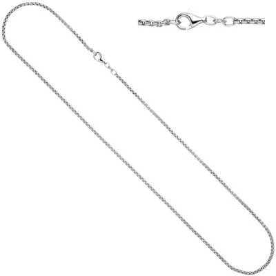 1-6mm-Venezianerkette-925-Silber-oval-50cm