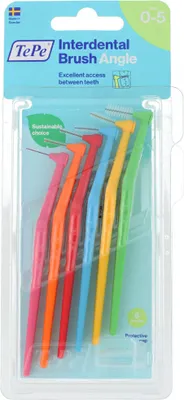 Image de TePe Brosses à dents interdentaires à angle 0-5 Mix 6 pcs