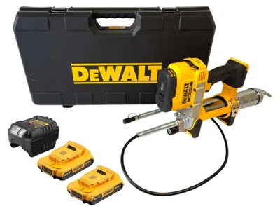 Immagine prodotto di DeWalt DCGG 571 D2K Ingrassatore a batteria 18 V + 2x batteria ricaricabile 2,0 Ah + caricabatterie