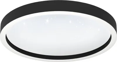 Produktbild von MONTEMORELOS-Z Wand-/Deckenleuchte Lampe Beleuchtung - H5 x Ø42 cm - schwarz - 17,8W inkl. - IP20