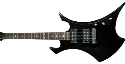 Zdjęcie produktu dla Gitara, gryf z palisandru, 7 strun, kolor czarny