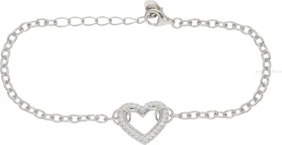 Produktbild von Mabina Armband mit Herz 533545 Sterling Silber Zirkonia