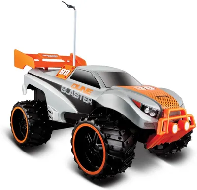 Image de Maisto Tech - Voiture radiocommandée - Off Road Dune Blaster (orange/gris, 27cm)