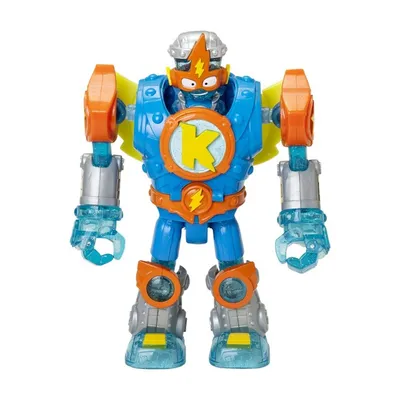 Immagine prodotto di Magic Box Toys, robot gigante Superbot Kazoom Power con pilota e 1 SuperThing, colorati