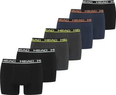 Produktbild von HEAD BASIC BOXER 7P ECOM - phantom / blue combo (003) - M