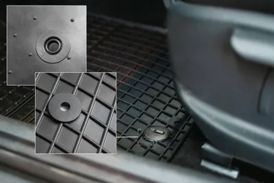 Zdjęcie produktu dla Dywanik kierowcy gumowy czarny do: Ford S-MAX MK1 2012-2015 minivan